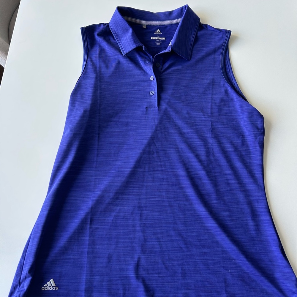 Adidas Royal Blue Golf Polo